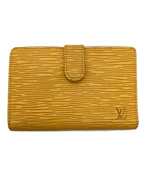LOUIS VUITTON（ルイ ヴィトン）LOUIS VUITTON (ルイ ヴィトン) 2つ折り財布 イエローの古着・服飾アイテム