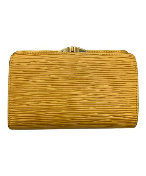 LOUIS VUITTON（ルイ ヴィトン）LOUIS VUITTON (ルイ ヴィトン) 2つ折り財布 イエローの古着・服飾アイテム