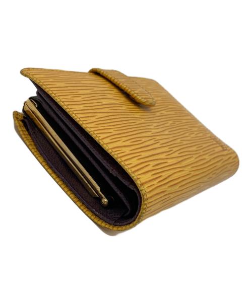 LOUIS VUITTON（ルイ ヴィトン）LOUIS VUITTON (ルイ ヴィトン) 2つ折り財布 イエローの古着・服飾アイテム