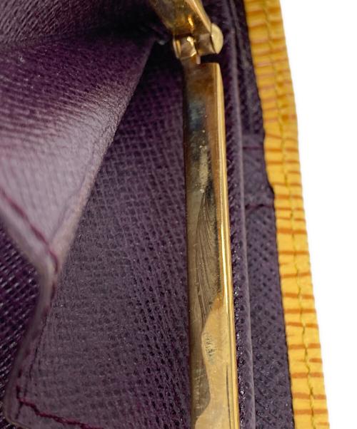 LOUIS VUITTON（ルイ ヴィトン）LOUIS VUITTON (ルイ ヴィトン) 2つ折り財布 イエローの古着・服飾アイテム