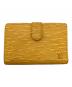 LOUIS VUITTON（ルイ ヴィトン）の古着「2つ折り財布」｜イエロー