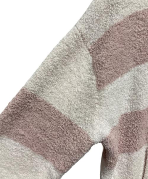 gelato pique（ジェラートピケ）gelato pique (ジェラートピケ) パウダートリムボーダーパーカ ピンク サイズ:FREE 未使用品の古着・服飾アイテム