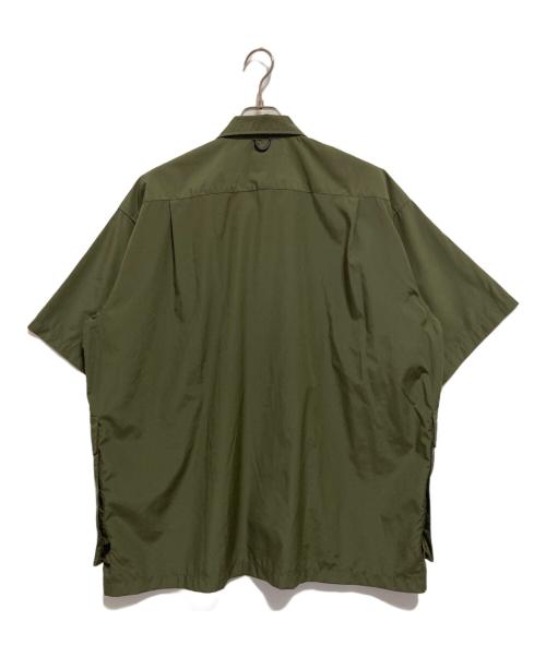 DAIWA PIER39（ダイワ ピア39）DAIWA PIER39 (ダイワ ピア39) Tech French Mil Field Shirts S/S オリーブ サイズ:Lの古着・服飾アイテム