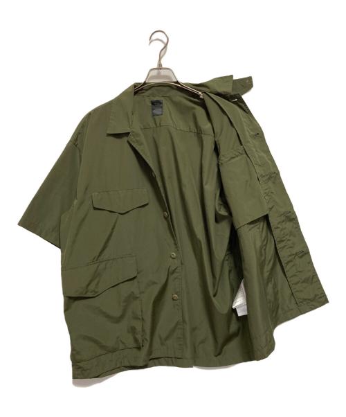 DAIWA PIER39（ダイワ ピア39）DAIWA PIER39 (ダイワ ピア39) Tech French Mil Field Shirts S/S オリーブ サイズ:Lの古着・服飾アイテム