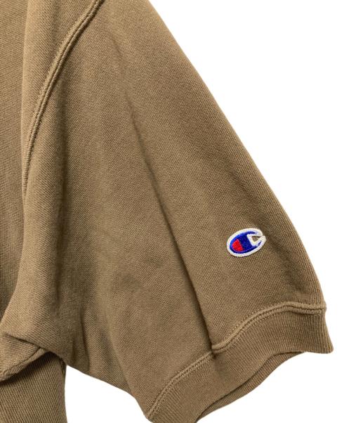 Champion（チャンピオン）Champion (チャンピオン) WIND AND SEA (ウィンダンシー) ショートスリーブスウェット オリーブ サイズ:Mの古着・服飾アイテム