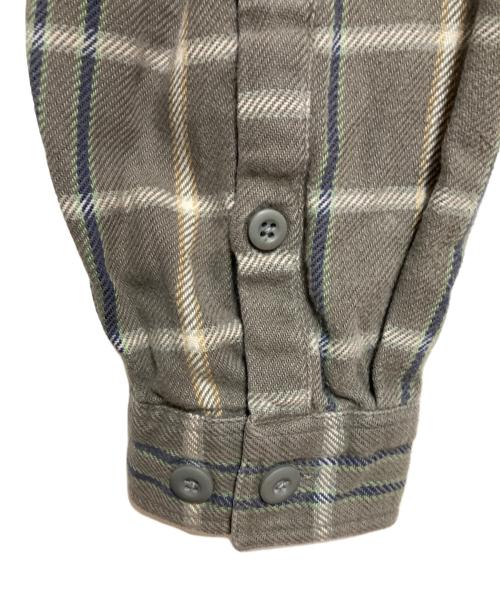 Patagonia（パタゴニア）Patagonia (パタゴニア) ヘビーフランネルシャツ グレー サイズ:Mの古着・服飾アイテム