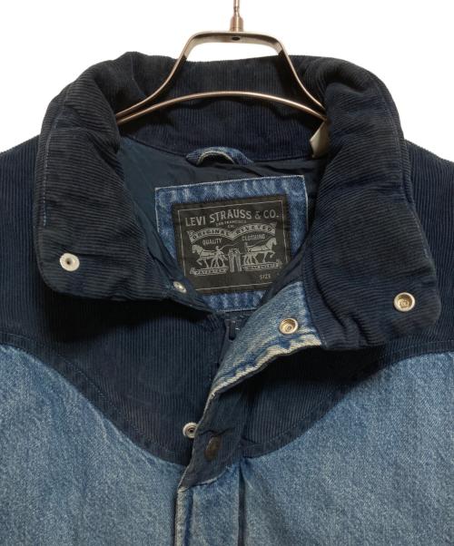 LEVI'S（リーバイス）LEVI'S (リーバイス) ワイルド ウェスト ダウンジャケット インディゴ サイズ:Sの古着・服飾アイテム