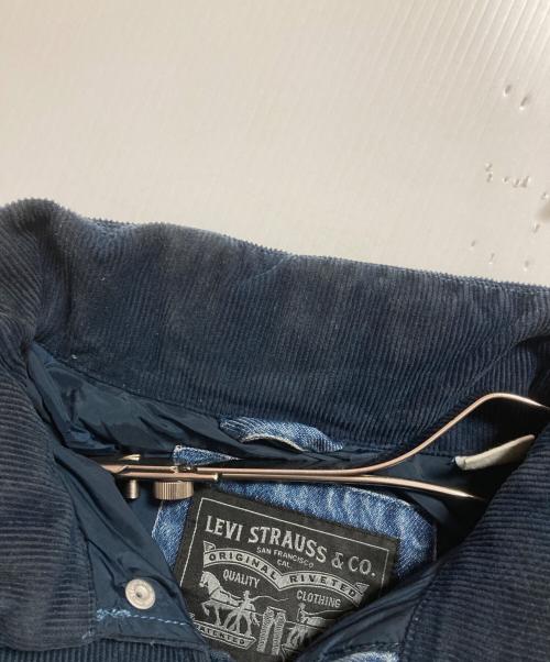 LEVI'S（リーバイス）LEVI'S (リーバイス) ワイルド ウェスト ダウンジャケット インディゴ サイズ:Sの古着・服飾アイテム