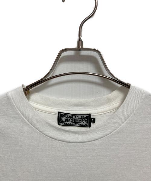 Hysteric Glamour（ヒステリックグラマー）Hysteric Glamour (ヒステリックグラマー) HG RAINBOW Tシャツ ホワイト サイズ:Sの古着・服飾アイテム