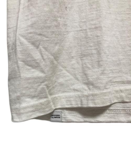 Hysteric Glamour（ヒステリックグラマー）Hysteric Glamour (ヒステリックグラマー) HG RAINBOW Tシャツ ホワイト サイズ:Sの古着・服飾アイテム