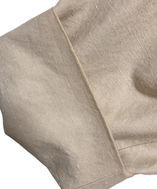 MACKINTOSH PHILOSOPHY（マッキントッシュ フィロソフィー）MACKINTOSH PHILOSOPHY (マッキントッシュ フィロソフィー) コットンリネンステンカラーコート ベージュ サイズ:38の古着・服飾アイテム