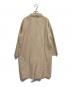 MACKINTOSH PHILOSOPHY (マッキントッシュ フィロソフィー) コットンリネンステンカラーコート ベージュ サイズ:38：5000円