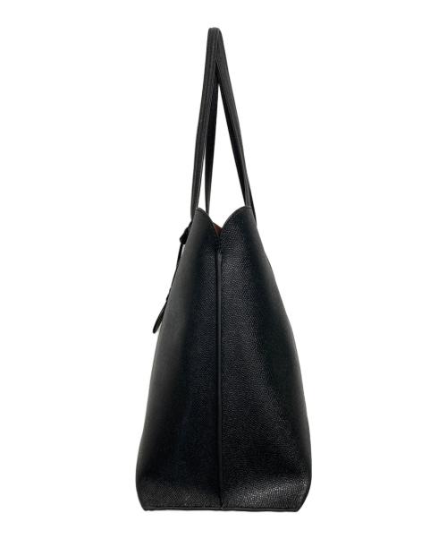 FURLA（フルラ）FURLA (フルラ) VITTOIA レザートートバッグ ブラックの古着・服飾アイテム