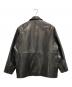 FREAK'S STORE (フリークスストア) Calf Leather ミニマル カーコート ブラック サイズ:S：15000円