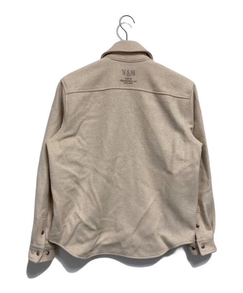 VAN（ヴァン）VAN (ヴァン) CPOシャツブルゾン ベージュ サイズ:Mの古着・服飾アイテム