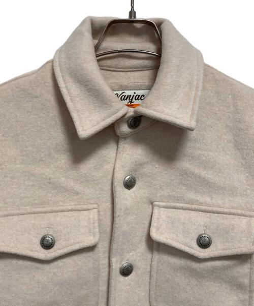 VAN（ヴァン）VAN (ヴァン) CPOシャツブルゾン ベージュ サイズ:Mの古着・服飾アイテム