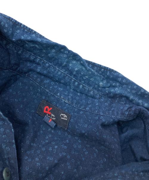 45R（フォーティファイブ・アール）45R (フォーティファイブ・アール) ハーフボタンシャツ ネイビー サイズ:1の古着・服飾アイテム