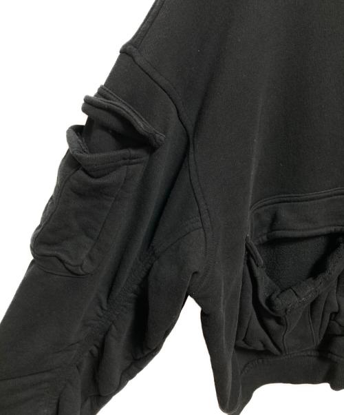 REPRESENT（リプレゼント）REPRESENT (リプレゼント) マルチポケットジップパーカー ブラック サイズ:XLの古着・服飾アイテム
