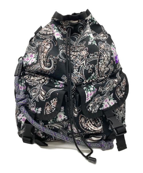 THE NORTHFACE PURPLELABEL（ザ・ノースフェイス パープルレーベル）THE NORTHFACE PURPLELABEL (ザ・ノースフェイス パープルレーベル) textile design by NOMA t.d. Paisley Print Storoll Bag ブラックの古着・服飾アイテム