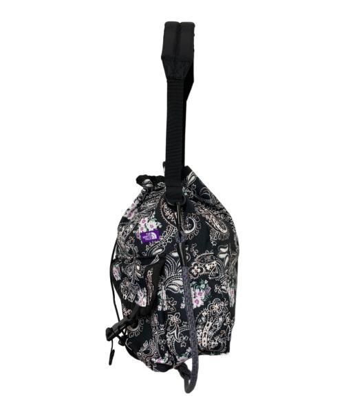 THE NORTHFACE PURPLELABEL（ザ・ノースフェイス パープルレーベル）THE NORTHFACE PURPLELABEL (ザ・ノースフェイス パープルレーベル) textile design by NOMA t.d. Paisley Print Storoll Bag ブラックの古着・服飾アイテム