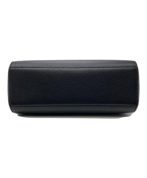 Kate Spade（ケイトスペード）Kate Spade (ケイトスペード) 2WAYパンチングトートバッグ ブラックの古着・服飾アイテム