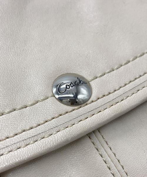 COACH（コーチ）COACH (コーチ) ワンショルダーバッグ ベージュの古着・服飾アイテム