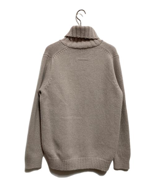 SLOANE（スローン）SLOANE (スローン) 3G＆5G ジーロンラム×カシミヤタートルネックニット ベージュ サイズ:FREEの古着・服飾アイテム