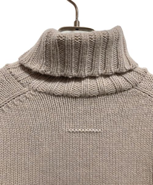 SLOANE（スローン）SLOANE (スローン) 3G＆5G ジーロンラム×カシミヤタートルネックニット ベージュ サイズ:FREEの古着・服飾アイテム