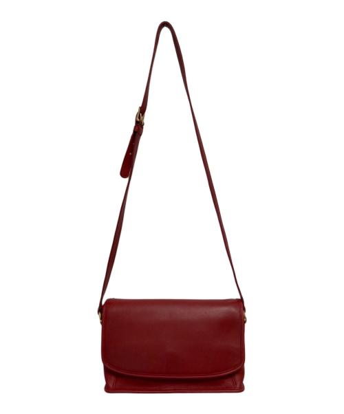 COACH（コーチ）COACH (コーチ) ショルダーバッグ レッドの古着・服飾アイテム