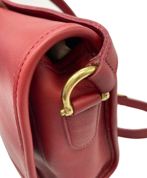 COACH（コーチ）COACH (コーチ) ショルダーバッグ レッドの古着・服飾アイテム