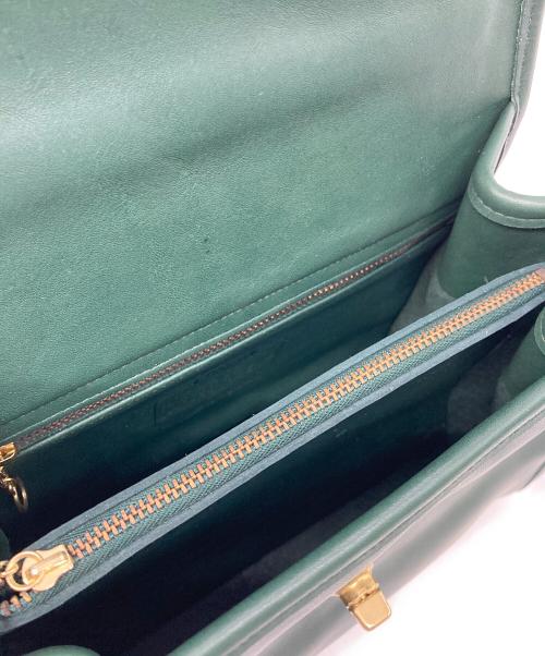 COACH（コーチ）COACH (コーチ) ターンロックショルダーバッグ グリーンの古着・服飾アイテム