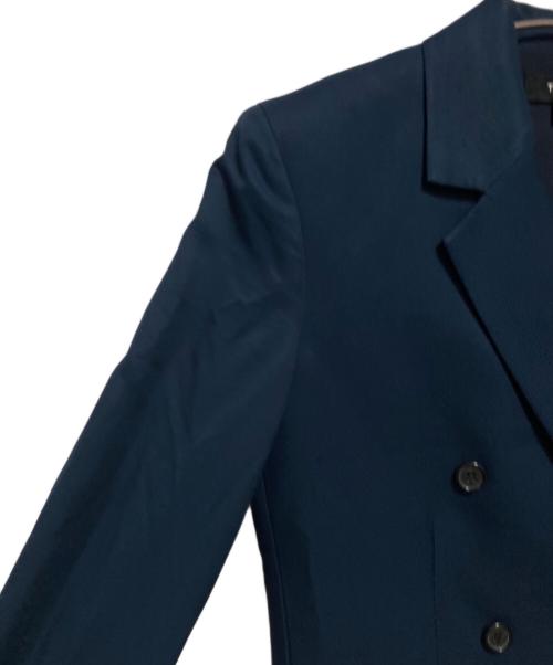 theory（セオリー）theory (セオリー) ダブルジャケット ネイビー サイズ:2の古着・服飾アイテム