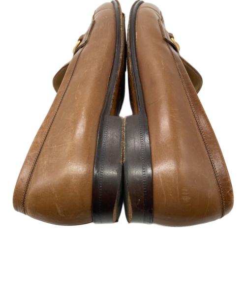 GUCCI（グッチ）GUCCI (グッチ) ビットローファー ブラウン サイズ:38の古着・服飾アイテム