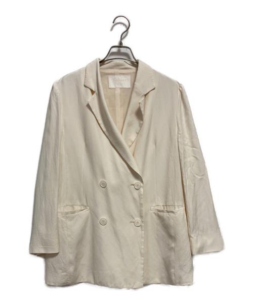 BALLSEY（ボールジィ）BALLSEY (ボールジィ) リネンブレンドセルロース ルーズフィットジャケット ベージュ サイズ:S(36)の古着・服飾アイテム