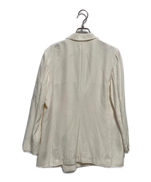 BALLSEY（ボールジィ）BALLSEY (ボールジィ) リネンブレンドセルロース ルーズフィットジャケット ベージュ サイズ:S(36)の古着・服飾アイテム
