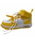 NIKE (ナイキ) OFFWHITE (オフホワイト) Air Force 1 Mid SP LTHR イエロー サイズ:26.5㎝ 未使用品：18000円