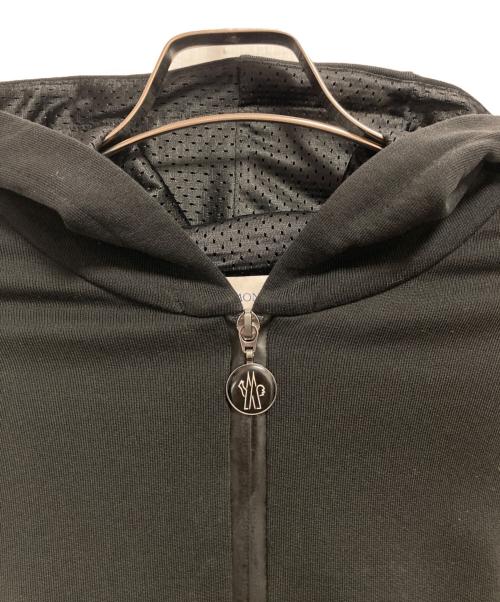 MONCLER（モンクレール）MONCLER (モンクレール) MAGLIA CARDIGAN ジップパーカー ブラック サイズ:Lの古着・服飾アイテム