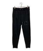 MONCLERモンクレール）の古着「PANTALONE スウェットパンツ」｜ブラック