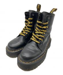 Dr.Martens（ドクターマーチン）の古着「JADON 8ホールブーツ」｜ブラック