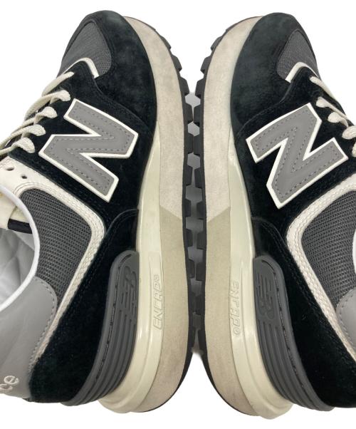 NEW BALANCE（ニューバランス）NEW BALANCE (ニューバランス) ローカットスニーカー ホワイト×ブラック サイズ:24.5の古着・服飾アイテム