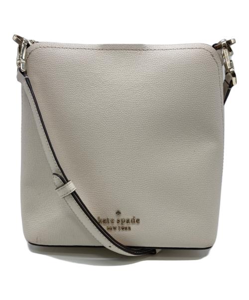 Kate Spade（ケイトスペード）Kate Spade (ケイトスペード) 2WAYバッグ ホワイトの古着・服飾アイテム