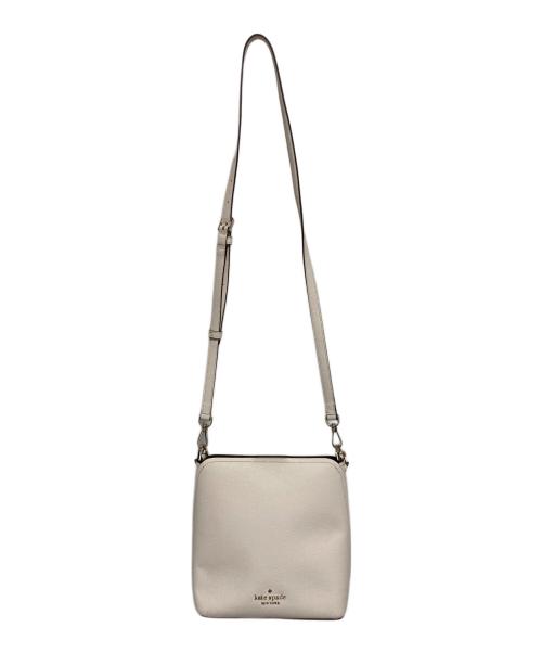 Kate Spade（ケイトスペード）Kate Spade (ケイトスペード) 2WAYバッグ ホワイトの古着・服飾アイテム