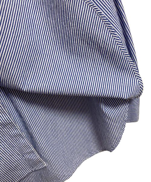 Spick and Span（スピック＆スパン）Spick and Span (スピック＆スパン) 刺繍オーバーシャツ ブルー×ホワイト サイズ:FREEの古着・服飾アイテム