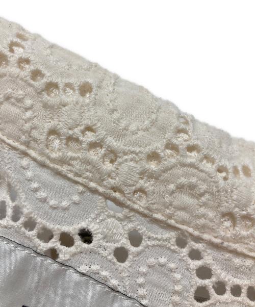Tonywack（トニーワック）TONYWACK (トニーワック) Crocheted Cotton Lace Shirt ベージュ サイズ:Mの古着・服飾アイテム