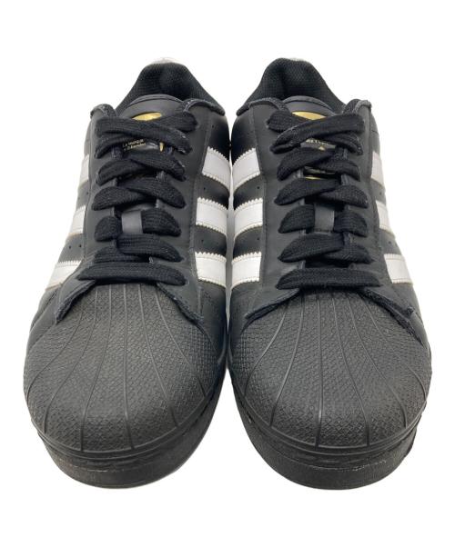 adidas（アディダス）adidas (アディダス) スーパースター XLG ブラック サイズ:27㎝の古着・服飾アイテム