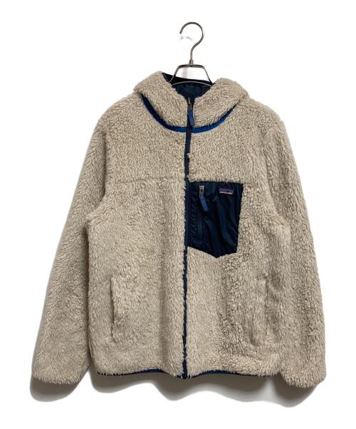 Patagonia（パタゴニア）Patagonia (パタゴニア) キッズ・リバーシブル・レディ・フレディ・フーディ ベージュ サイズ:不明の古着・服飾アイテム