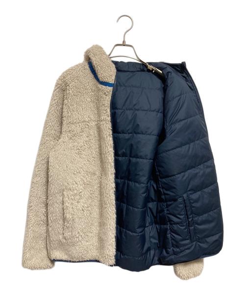 Patagonia（パタゴニア）Patagonia (パタゴニア) キッズ・リバーシブル・レディ・フレディ・フーディ ベージュ サイズ:不明の古着・服飾アイテム