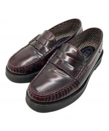 TOD'S（トッズ）の古着「レザーペニーローファー」｜ブラウン