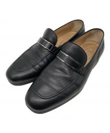 TOD'S（トッズ）の古着「レザーローファー」｜ブラック