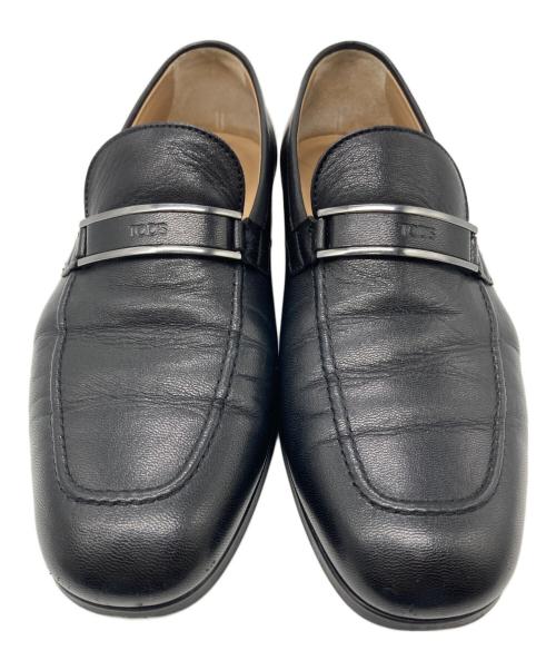 TOD'S（トッズ）TOD'S (トッズ) レザーローファー ブラック サイズ:5 1/2の古着・服飾アイテム
